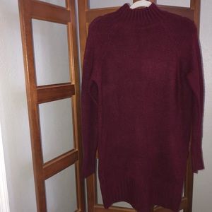 🍂EXPRESS Burgundy Sweater Dress🍂